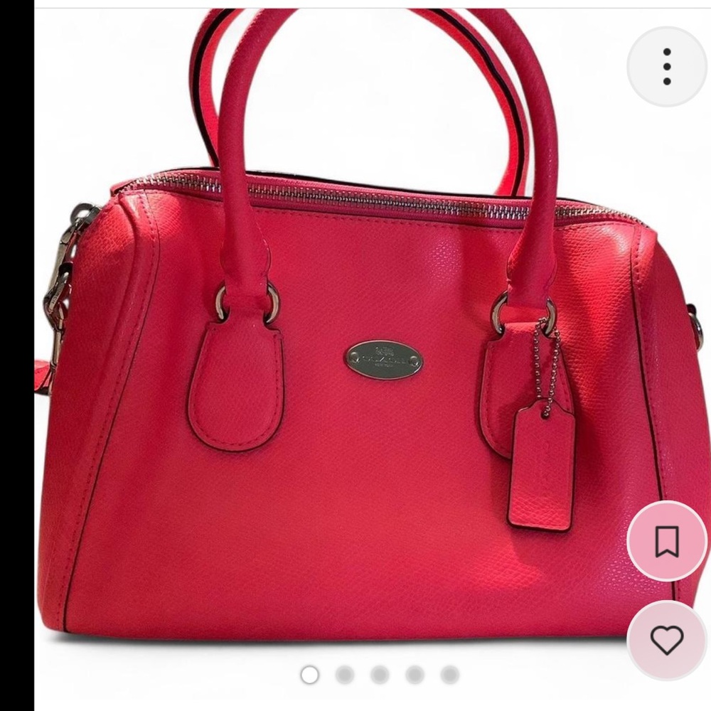 Coach hot pink Women's Bag